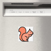 Aimant Pesky Little Squirrel (In Situ (Lave-vaisselle))