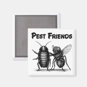 Aimant Pest Friends BFF (Recto/Verso)
