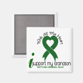 Aimant Peste céréalière Je soutiens Mon Petit-Fils (Recto/Verso)