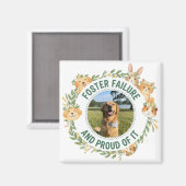 Aimant Pet Foster Failure and Proud Photo Pet Wreath (Recto/Verso)