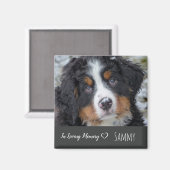 Aimant Pet Photo Memorial - Pet Loss - In Loving Memory (Recto/Verso)
