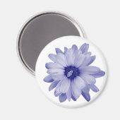 Aimant pétale bleu tordu (Recto/Verso)