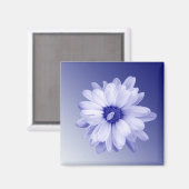 Aimant pétale bleu tordu (Recto/Verso)