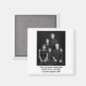 Aimant Peter familiy_W portrait, Peter a... - Customisé (Recto/Verso)