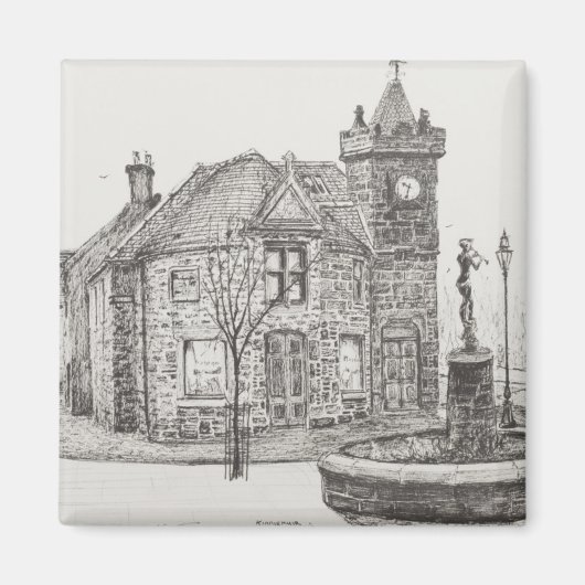 Aimant Peter Pan Statue Kirriemuir Écosse 2007 (Devant)