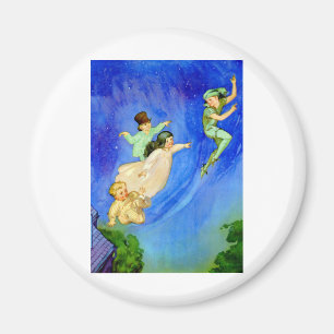 AIMANT PETER PAN, WENDY, JOHN ET MICHAEL S'ÉLOIGNENT