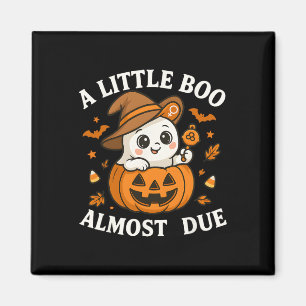 Aimant Petit Bois Est Presque Dû Halloween Grossesse Reve