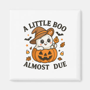Aimant Petit Bois Est Presque Dû Halloween Grossesse Reve