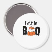Aimant Petit Boo Chouette Halloween Citrouille Chat Style (Recto/Verso)