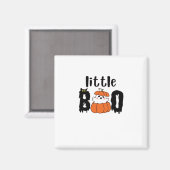 Aimant Petit Boo Chouette Halloween Citrouille Chat Style (Recto/Verso)