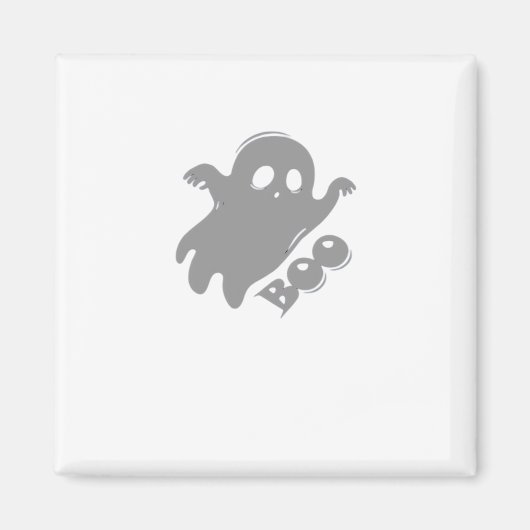 Aimant Petit Boo Esthétique Simple (Devant)