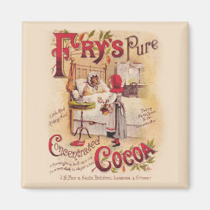 Aimant Petit cacao à chapeau rouge