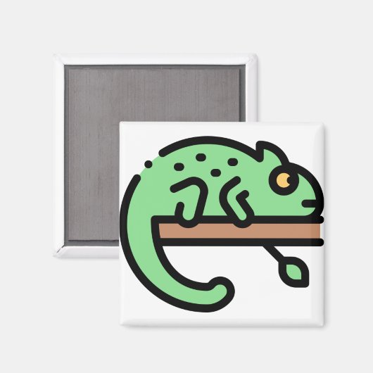 Aimant Petit Chameleon (Recto/Verso)