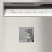 Aimant Petit chaton doux (In Situ (Lave-vaisselle))