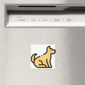Aimant Petit chien (In Situ (Lave-vaisselle))