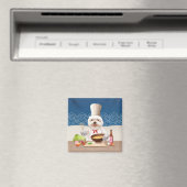 Aimant Petit Chien Chef (In Situ (Lave-vaisselle))
