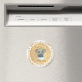 Aimant Petit chiot blessé - Sauvée! (In Situ (Lave-vaisselle))