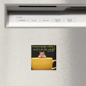 Aimant petit chipmunk dans une tasse de café (In Situ (Lave-vaisselle))