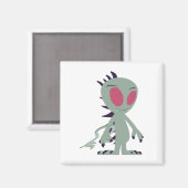 Aimant Petit Chupacabra mignon (Recto/Verso)