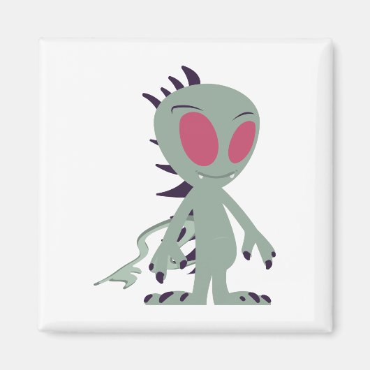 Aimant Petit Chupacabra mignon (Devant)