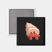 Aimant Petit Crabe Heureux (Recto/Verso)
