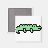 Aimant Petit crocodile (Recto/Verso)