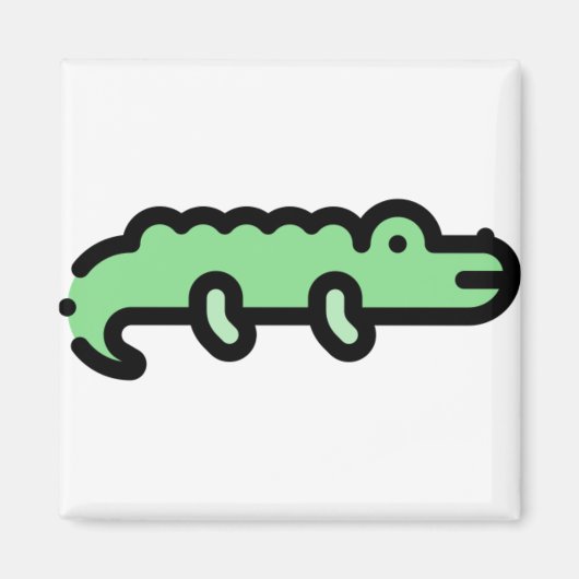 Aimant Petit crocodile (Devant)