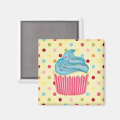 Aimant petit cupcake (Recto/Verso)