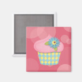 Aimant petit cupcake (Recto/Verso)