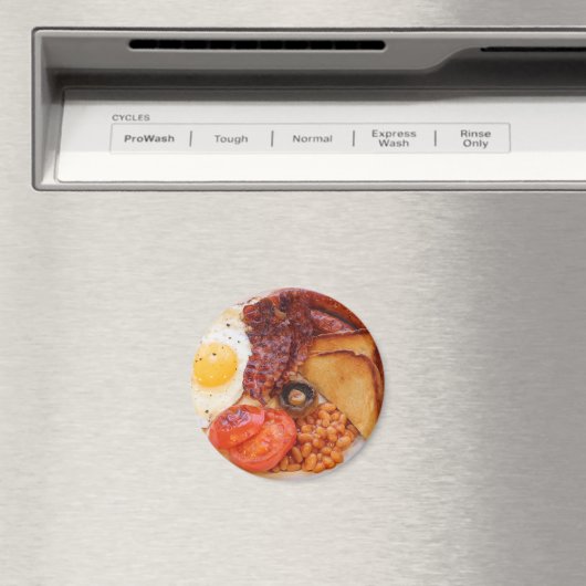 Aimant Petit déjeuner anglais complet (In Situ (Lave-vaisselle))