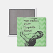 Aimant Petit déjeuner au lit ? (Recto/Verso)