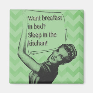 Aimant Petit déjeuner dans le lit ?