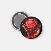 Aimant Petit Diable effronté (Recto/Verso)