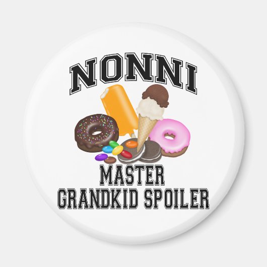 Aimant Petit-enfant Spoiler Nonni (Devant)
