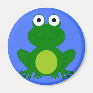 Aimant Petit étang de grenouille funky