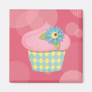 Aimant petit gâteau délicieux