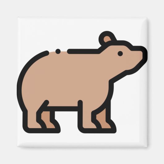 Aimant Petit ours (Devant)