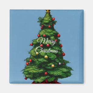Aimant Petit sapin de Noël mignon