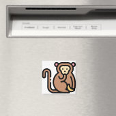 Aimant Petit singe (In Situ (Lave-vaisselle))