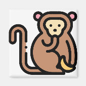 Aimant Petit singe (Devant)
