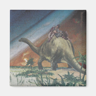 Aimant Petit somme de dinosaure -