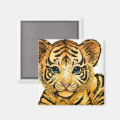 AIMANT PETIT TIGER (Recto/Verso)