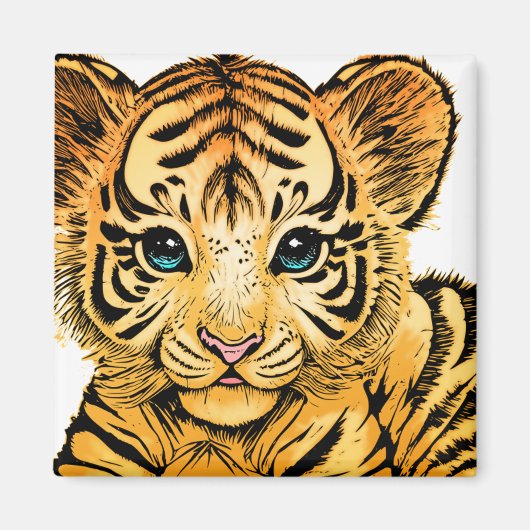 AIMANT PETIT TIGER (Devant)