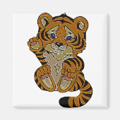 Aimant Petit tigre (Devant)