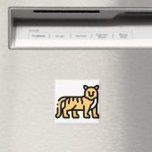 Aimant Petit tigre (In Situ (Lave-vaisselle))