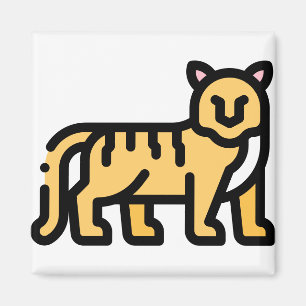 Aimant Petit tigre