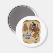 Aimant Petit Tim sur l'épaule de Bob Crachit (Recto/Verso)