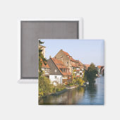 Aimant Petit Venise (Klein Venedig) et rivière Regnitz (Recto/Verso)