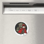 Aimant Petite capuccine rouge (In Situ (Lave-vaisselle))