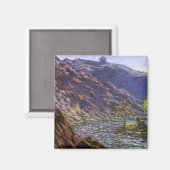 Aimant Petite Creuse, soleil de Claude Monet (Recto/Verso)